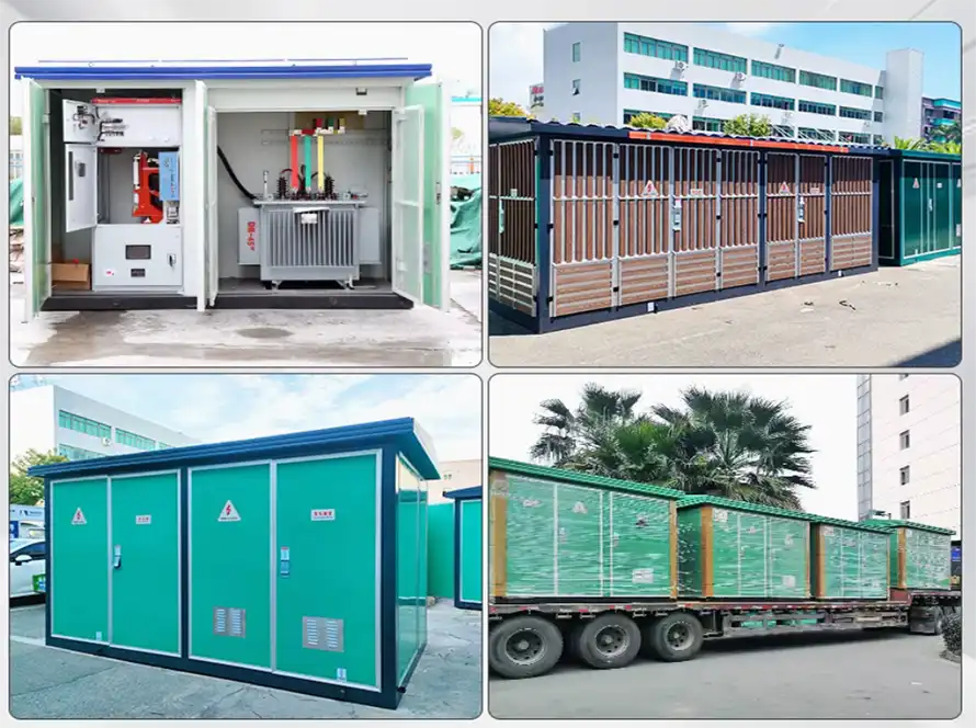 YBM-12-0.4_Outdoor_Prefabricated_Substation_(European)image
